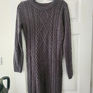 Gray Merona Sweater Dress Size S
